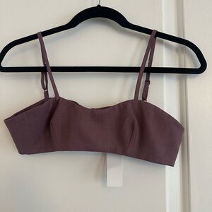 Topshop Mauve Crop Top NWT